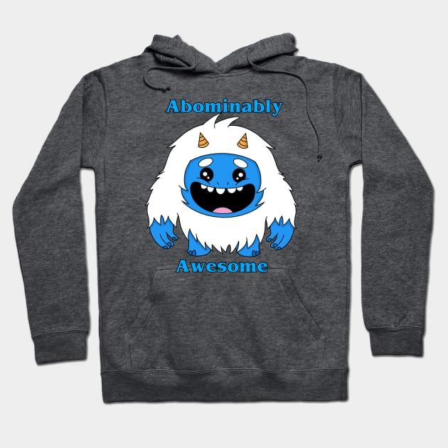 Abominably Awesome Hoodie by garciajey